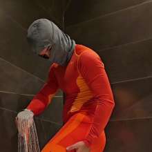 SportyRick: Nike Pro Combat Orange Set Wetlook Full Video
