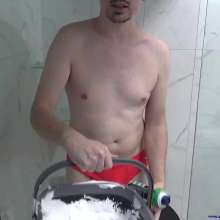 mhop: Part 2 Slop the Stooge Game  Shaving Foam Slop