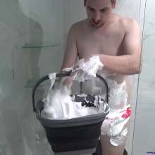 mhop: Part 2 Slop the Stooge Game  Shaving Foam Slop