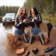 Rainman_666: The dropped phone... the selfie...