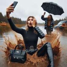 Rainman_666: The dropped phone... the selfie...