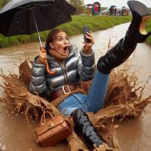Rainman_666: The dropped phone... the selfie...
