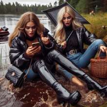 Rainman_666: The dropped phone... the selfie...
