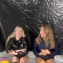 bsmessybakery: Puffer Jacket Playtime Ft Lana Rose