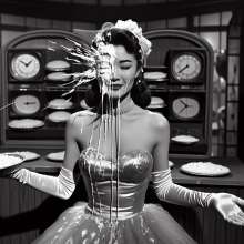 Sleazoid44: Mixed Results: 1950s TV Hostess Pied