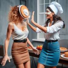 Sleazoid44: Rude Bakery Customers Get Pied