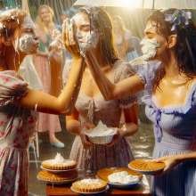 Sleazoid44: Bake Sale Pie Fight