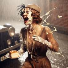 Sleazoid44: Movie Flappers Pied