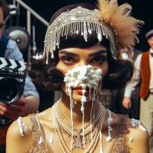 Sleazoid44: Movie Flappers Pied