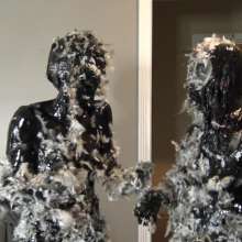 Jayce: Suit Vs. Leo Fill Feat. Kentucky Tar!  To Nude+Feathered!