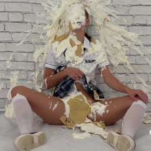Messygirl: The Pied Naughty School Girl