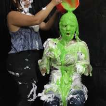 Ready2Wam Studio: Toss The Coin Messy Game with Maya and Monica