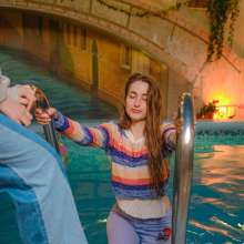 Wet Live Team: Two Girlfriends Getting Completely Wet Playing in the Pool