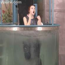 doctor_splash: New Dunk Tank Download Featuring Jen in Jeans and a T-shirt
