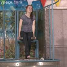 doctor_splash: New Dunk Tank Download Featuring Jen in Jeans and a T-shirt