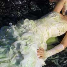 wamfashion-com: Wamfashion: Poison Giny in 15 Shades of Slime for Wedding