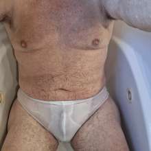 Chuck M: getting in the bath tub