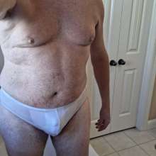 Chuck M: getting in the bath tub