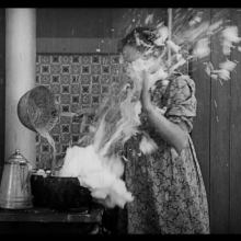 Gater: vintage TV find: messy foam scene from The Kitchen Lady (1918)