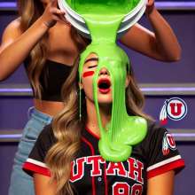 h361361: Freshmen green slimed