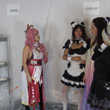 Jayce: 4 Girl Pie/Slime Fight in Expensive Cosplay!  (to Nude)