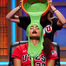 h361361: Freshmen green slimed