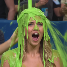 MrBloom: Green Slime Action shots