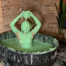 Alana SexyMessyBabes: Alana Slime Pool