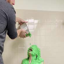 Slimed Models: Ana Green Slimed