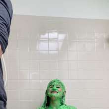 Slimed Models: Ana Green Slimed