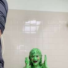 Slimed Models: Ana Green Slimed