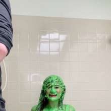 Slimed Models: Ana Green Slimed