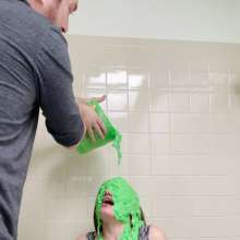 Slimed Models: Ana Green Slimed