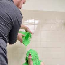 Slimed Models: Ana Green Slimed