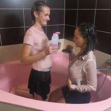 Lara_eurowam: Another Hairwash Fun after Oil This Time with Ilona--H003