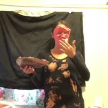Thefetishgirl: Cb Takes 20 Pink Pies to the Face