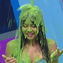 MrBloom: Green Slime Action shots