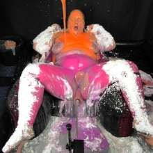 CheekyLuna: CheekyLuna's Bound Gunged Foamed And Machine Fucked