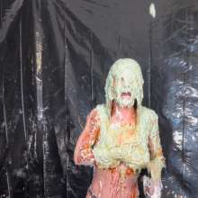 Slimed Models: Eliza Tar and Feathered, Pied, and Slimed!