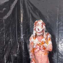 Slimed Models: Eliza Tar and Feathered, Pied, and Slimed!