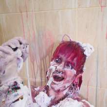 messyhot: English Raver Girl Candi Slimed for Her First Time