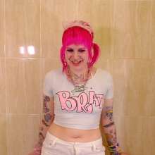 messyhot: English Raver Girl Candi Slimed for Her First Time