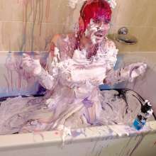 messyhot: English Raver Girl Candi Slimed for Her First Time