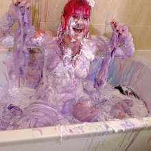 messyhot: English Raver Girl Candi Slimed for Her First Time