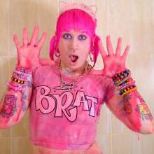 messyhot: English Raver Girl Candi Slimed for Her First Time