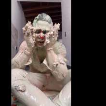 MessyGuys: Hot Hunk Cakes Himself and Covers in Creamy Mess