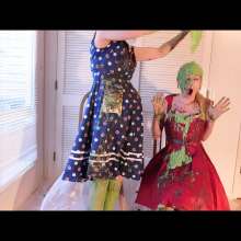 RevSlymsford: Kaydens and Morrgan Trash Their Marvel Dresses