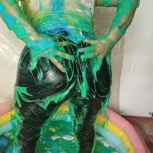 Hikari-Studio-Wam: Lots of Slime Mess in the Pool