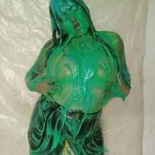 Hikari-Studio-Wam: Lots of Slime Mess in the Pool