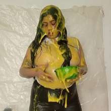 Hikari-Studio-Wam: Lots of Slime Mess in the Pool